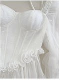 Simple High Low Spaghetti Straps White Homecoming Dresses 18th Birthday Outfits Party Dress HZ1024