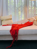 Sexy Sheath Straps Red Short Chiffon Homecoming Dresses 18th Birthday Outfit HZ1024