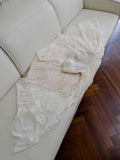 Pretty A Line Spaghetti Straps Lace Prom Dress White Formal Dresses HZ1024