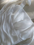 Sexy Ball Gown Spaghetti Straps White Organza Short Homecoming Dresses Birthday Outfits HZ1024