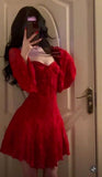 16th Birthday A Line Red Homecoming Dresses Short Mini Birthday Dress HZ1024