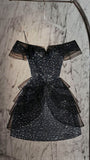 Glitter Empire A-Line Straps Mini Party Dress Homecoming Dress HZ1024
