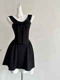 Cute 17th A Line U Neck Satin Short Homecoming Dress Birthday Outfits HZ1024