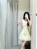 Simple A Line Satin Short Homecoming Dress 18th Birthday Outfits HZ1024