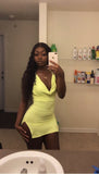 Sexy Mermaid Halter Satin Short Homecoming Dress 20th Birthday Outfits HZ1024