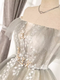 Unique A line Strapless Tulle Homecoming Dress 18th Birthday Outfits HZ1024