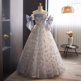 Vintage Ball Gown Strapless Tulle Sweet 16 Dresses HZ1024