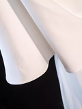 Sexy A line Short Sleeves Lace White Long Prom Dress HZ1024